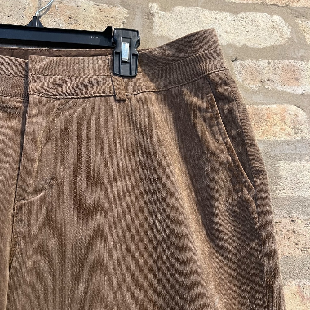 Comfortable & Classic Wide-Leg Corduroy Pants - Coldwater Creek (Size 14P)